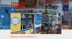 Desktop Screenshot of hamlindistributors.com