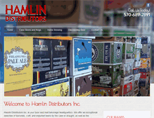 Tablet Screenshot of hamlindistributors.com